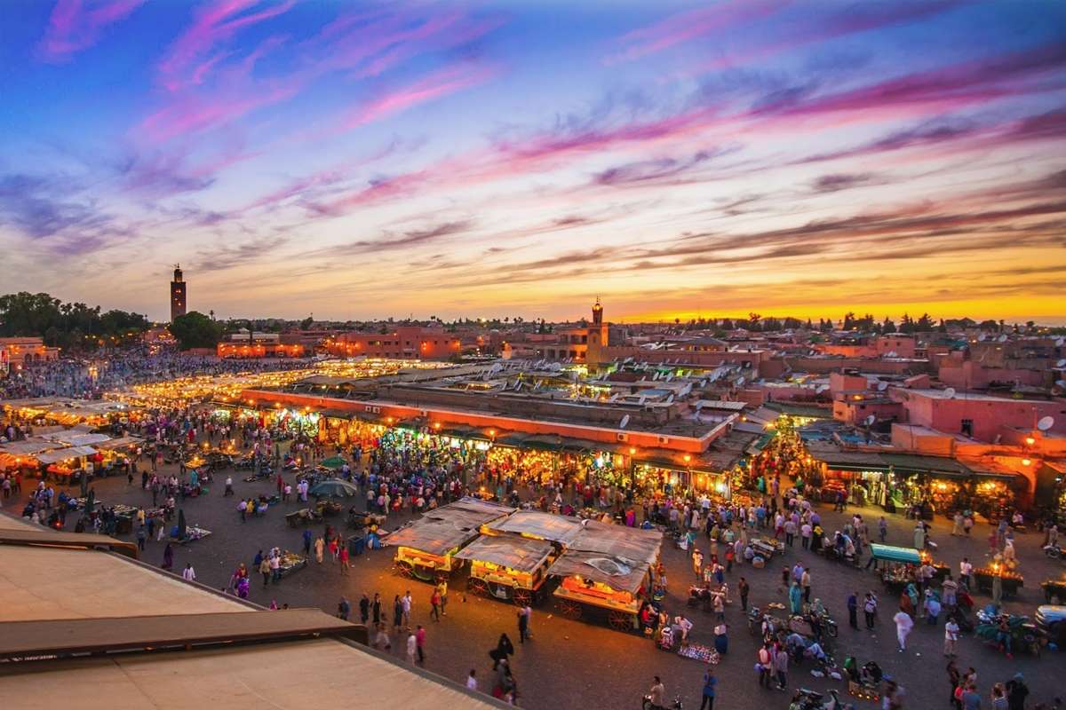 Jemaa el-Fnaa square Jemaa el-Fnaa square